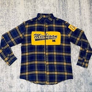 Michigan Wolverines Flannel